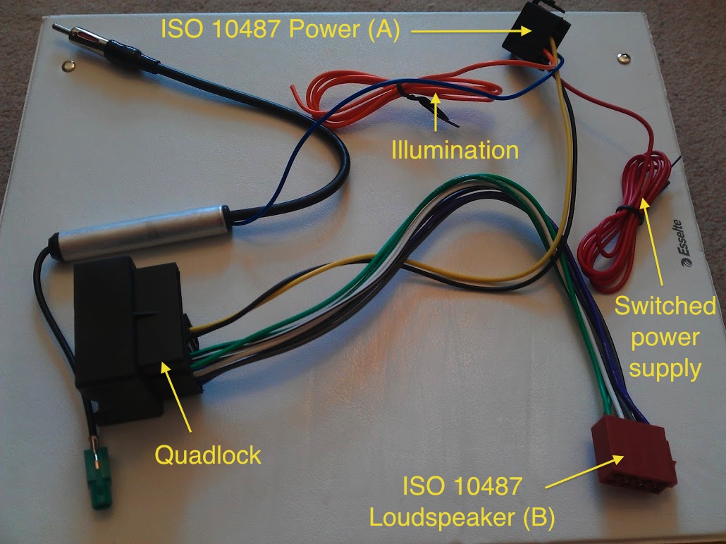  PC2-85-4 Power and Loudspeaker Connectors