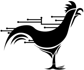 Chicken silhouette